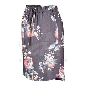 Falda Larga Recta para Mujer Talla Grande, Tela Suave, Uso Diario Informal, Falda Elegante de Corte Recto para Mujer Talla Grande - Product Image 5