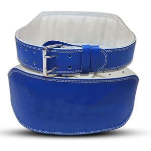 Genuine Leather <b>Weight</b> Lifting <b>Training</b> Belts for Fitness Equipment Waist Belts with Leather Base Fabric Workout Gym Accessories - Product Image 4