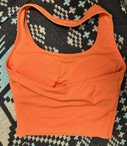 ชุดจั๊มสูทออกกำลังกายสีน้ำตาลสำหรับผู้หญิง แบบคอ halter  ชุดออกกำลังกายแบบชิ้นเดียว  รับผลิตตามแบบ (OEM) - Product Image 6