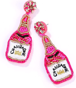 ต่างหูสไตล์โบฮีเมียนอินเดียประดับลูกปัดเม็ดเล็ก ดีไซน์ใหม่ล่าสุด ตกแต่งมุกห้อยระย้า เหมาะสำหรับงานปาร์ตี้ ของขวัญสำหรับผู้หญิง - Product Image 2