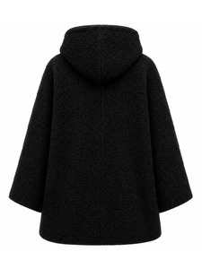 Chaqueta de Cuero Negra Toggal de Liam Gallagher, Estilo Urbano, Resistente al Viento y Ecológica - Product Image 3
