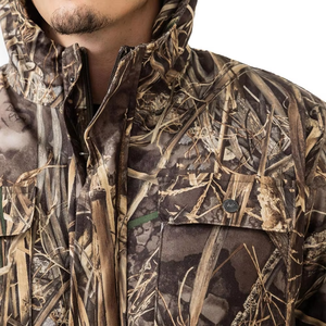 Veste de chasse d'hiver pour homme, respirante, tissée, imperméable, camouflage, résistante au froid, multifonctionnelle, pour le camping dans le désert - Product Image 6