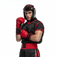 Protège-corps de boxe, protège-poitrine pour Kickboxing, MMA, Muay Thai, équipement de protection supérieure du ventre pour arts martiaux