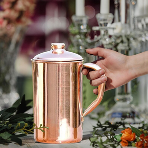 Nuevo Diseño de Cafeteras Turcas de Metal Martillado, Latón y Cobre, Estilo Árabe Wallah, para Hogar, Hotel, Bodas, Ecológicas, de la India - Product Image 3