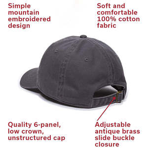 Gorra de Béisbol Clásica 2026 de Alta Calidad con Logotipo y Diseño Personalizados Bordados para Hombre, Precio Razonable y Profesional - Product Image 4