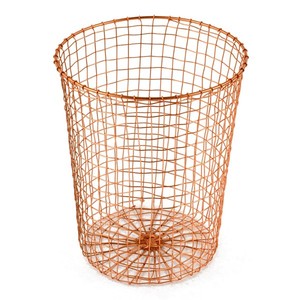Decorative Metal <b>Wire</b> <b>Basket</b> for Home Storage Organizer and Modern Interior Styling - Product Image 5
