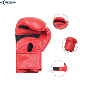 Guantes de Boxeo de Piel Sintética PU OEM para Hombre y Mujer, Guantes Profesionales de Entrenamiento y Sparring, Proveedor al por Mayor - Product Image 2