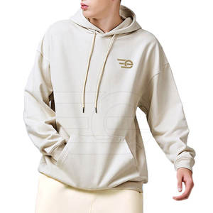 Sudaderas con capucha de algodón para hombre, estilo casual, oversize, para hombre, con logotipo OEM, producción de fábrica - Product Image 4