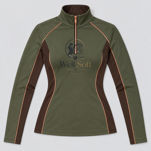 Camisetas de equitación con tejidos de secado rápido, costuras cómodas y ajuste deportivo para jinetes activos. - Product Image 4
