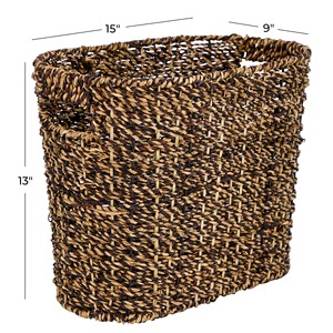 Seagrass Handmade Woven Single Slot Handmade <b>Storage</b> <b>Basket</b> Wholesale eco-friendly Made in Viet Nam - Product Image 3