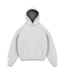 เสื้อฮู้ดดี้พรีเมียมแบบยูนิเซ็กซ์ ผ้าคอตตอนหนา สไตล์สตรีทแวร์ รับผลิตแบบ OEM ODM แบรนด์ส่วนตัว เสื้อฮู้ดดี้เปล่า ขายส่งจากโรงงาน - Product Image 4