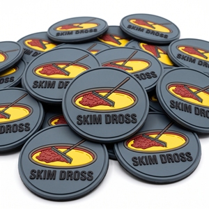 Fabricant Direct – Patch en Caoutchouc 3D, Outil Mécanique de Pressage, Badge Rond en PVC Souple pour Sac à Dos, Veste, Casquette, Uniforme d'Extérieur - Product Image 2