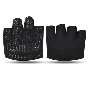 Guantes Deportivos de Cuero Personalizados para Entrenamiento, Fisicoculturismo, Fitness, Antideslizantes, Transpirables, de Medio Dedo, para Levantamiento de Pesas - Product Image 1