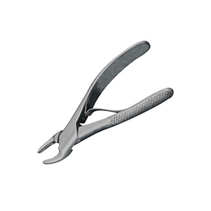 Manual Stainless Steel Class II Tooth Forceps for Lower Molar Extraction American <b>Pattern</b> Dental Plier Cow Horn Half Gold Design - Product Image 2