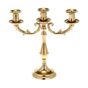 Support de chandelier en fer et cristal de style royal pour mariage, Noël et décoration de table - Fait main, respectueux de l'environnement - Product Image 2