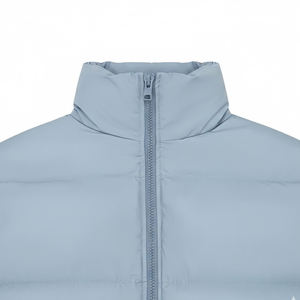 Blouson matelassé décontracté à fermeture éclair motif flamme pour homme, col montant, en polyester, imprimé, style bulle, prix abordable, pour l'hiver - Product Image 3