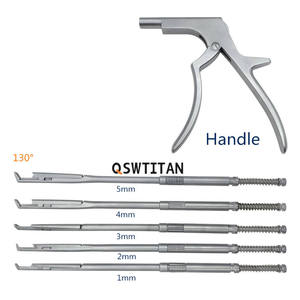 Juego de Rongeurs Kerrison Rotatorios Manuales de Acero Inoxidable, Instrumentos Quirúrgicos Ortopédicos Veterinarios con Certificación CE por Dentavex - Product Image 5