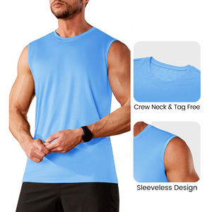 Débardeur classique pour homme, coupe régulière, été, décontracté, sans manches, tissu doux de haute qualité. - Product Image 6