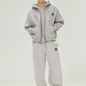 Survêtements surdimensionnés personnalisés avec logo imprimé, légers, streetwear, écologiques, pour l'hiver, pour hommes - Product Image 1