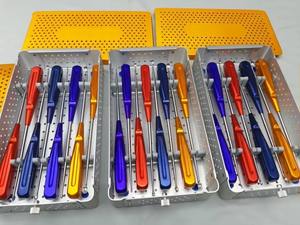 Juego de Elevadores Cervicales Ortopédicos de 8 Piezas con Certificación CE, Instrumentos Quirúrgicos Manuales Profesionales para Columna Vertebral, Acero Inoxidable Alemán - Product Image 2