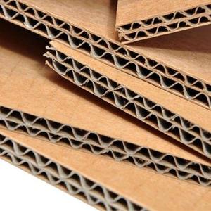 แผ่นกระดาษลูกฟูกสีน้ำตาลขาวแบบกำหนดเองสำหรับบรรจุภัณฑ์กล่อง - Product Image 1