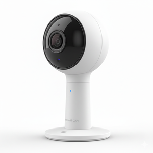 AI Smart Security IP <b>Camera</b> OEM Brand Made in USA <b>Real</b>-Time Motion Detection Night Vision Facial Recognition Mobile App Control - Product Image 3