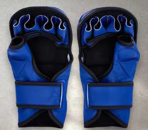 ถุงมือ MMA แบบ OEM สกรีนโลโก้ได้ หนังพรีเมียม เป็นมิตรกับสิ่งแวดล้อม สีสั่งทำได้ สำหรับต่อสู้ในกรง น้ำหนักเบา ระบายอากาศดี ติดตีนตุ๊กแก - Product Image 3