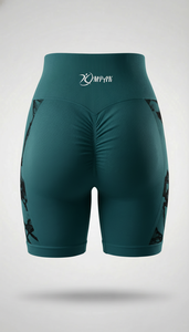 กางเกงขาสั้นแนบเนื้อสำหรับสตรีทแวร์ระบายอากาศได้ดีสำหรับนักปั่นกีฬาโยคะฟิตเนสยกก้นก้นก้น - Product Image 5