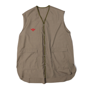 Gilet de barbier personnalisable pour homme avec logo, robuste et tendance, avec fermeture éclair, veste de coupe de cheveux pour salon, cape de coiffure - Product Image 3
