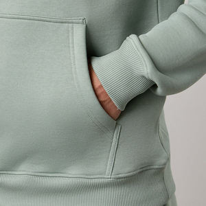 Ensemble de survêtement décontracté 2 pièces pour homme : sweat à capuche et pantalon de jogging en coton respirant pour l'entraînement et le sport - Product Image 5
