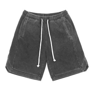 Shorts de haute qualité les plus vendus en promotion – Shorts décontractés sur mesure délavés à l'acide pour adultes - Product Image 1