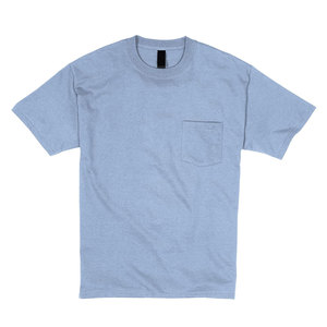 เสื้อยืดกีฬาผู้ชายสำหรับฤดูร้อน ลดราคาพิเศษ ผ้าฝ้าย 100% กระเป๋าหน้าผ้าแคนวาส แห้งเร็ว ระบายอากาศดี ไม่เป็นขุย คอกลม ทรงหลวม คุณภาพสูง - Product Image 5
