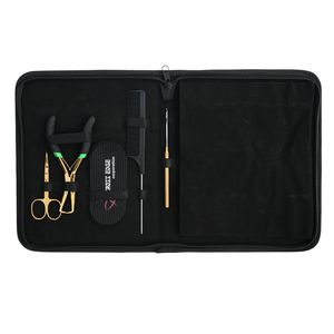 Kit d'outils pour extensions capillaires : Peigne à queue, Pinces de sectionnement, Pinces Velcro, Mini-ciseaux à démaquiller, Crochet de retrait, Pince de salon - Product Image 5