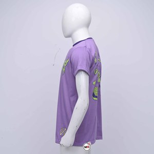 T-shirt à manches courtes de haute qualité avec logo personnalisé, impression numérique recto-verso, streetwear, 100% coton respirant - Product Image 3