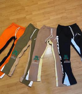 Pantalon de survêtement évasé pour homme, Logo personnalisé, taille élastique, décontracté - Product Image 3