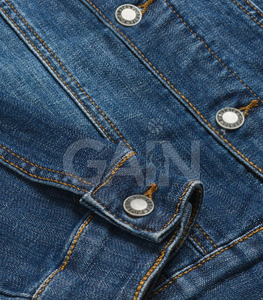 Veste en jean slim fit pour homme, fabrication professionnelle, vêtement décontracté, mode, épaisse, pour l'extérieur, veste d'hiver pour homme avec personnalisation - Product Image 6