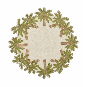 Manteles individuales con cuentas de vidrio multicolor de alta calidad, mantel de mesa con cuentas de vidrio hecho a mano, mantel decorativo para decoración de mesa de comedor - Product Image 6