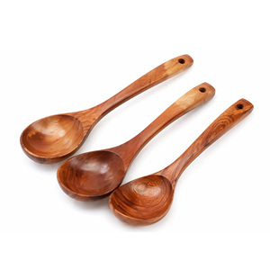 Louche en Coque de Noix de Coco Écologique et Durable avec Manche en Bois – Ustensile de Cuisine Premium pour Service, Vente en Gros et Exportation - Product Image 1