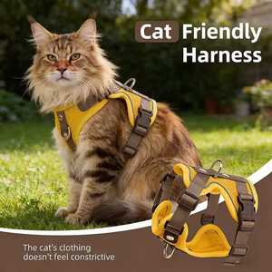 Harnais pour chat de haute qualité personnalisé OEM, style tactique, imperméable et harnais pour chien - Product Image 2