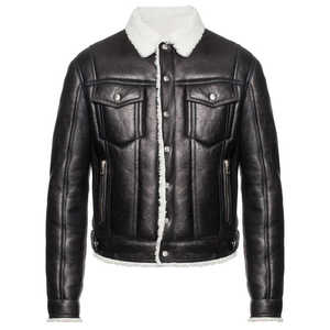 Chaqueta de Cuero con Forro Polar para Invierno 2026, Nueva Llegada, Logotipo Personalizado, Ropa Exterior Resistente y Duradera, Precio de Fábrica al por Mayor, Exportación - Product Image 1
