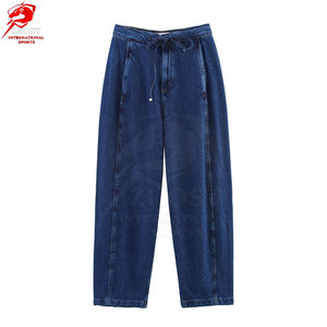 Chaquetas y pantalones vaqueros clásicos para mujer, combinación a juego con tela cómoda y estilo casual atemporal - Product Image 2