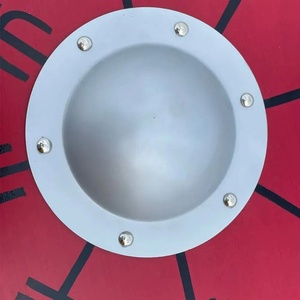 Bouclier Viking artisanal en tissu Ahmad de 24 pouces, qualité DIY, motif celtique rouge, en acier au carbone et contreplaqué, personnalisable ODM/OBM/OEM - Product Image 2