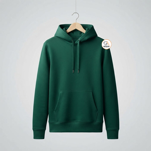 Sudadera con Capucha para Hombre, Corte Regular, Color Sólido, Invierno, de la Mejor Calidad, con Logotipo Personalizado Impreso, Forro Polar Transpirable de Secado Rápido - Product Image 5