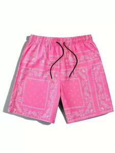 <b>Mens</b> Lightweight Beach Shorts Quick Dry Summer Swimming Surf Board Shorts Comfortable Elastic Waist Swim <b>Trunks</b> - Product Image 5