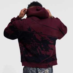Sudadera con Capucha Negra para Hombre, Corte Regular, Manga Larga, Estilo Gótico, 100% Algodón, con Bolsillo, Ropa de Invierno, Resistente al Viento y Transpirable - Product Image 2