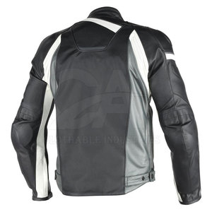 Men Custom Body OEM Motorbike Jacket 2026 Motorbike Leather Jacket <b>Back</b> <b>Support</b> Motorcycle Auto Racing Wear - Product Image 2
