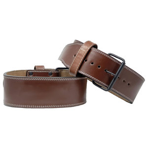 Ceinture de musculation en cuir personnalisée avec logo et impression pour adultes, nouvelle ceinture professionnelle pour entraînement - Product Image 1