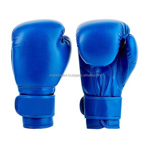 Gants de boxe professionnels 12oz sur mesure de haute qualité en cuir PU arts martiaux poinçonnage formation OEM ODM Logo Design 8oz - Product Image 4