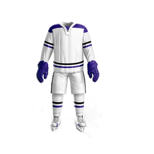 Jersey de Hockey sobre Hielo Personalizado por Sublimación, 100% Poliéster, Manga Larga, Uniforme de Equipo de Alta Calidad, Impermeable, de Secado Rápido y Elástico - Product Image 5
