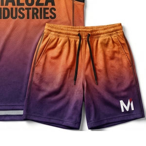 Uniforme de Baloncesto Transpirable de Alto Rendimiento, Pantalones Cortos de Malla con Estampado Personalizado, Ropa Deportiva para Equipos, Maluza Industries Elite Court - Product Image 2